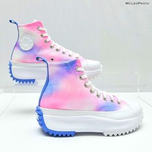 Converse Chuck Taylor Platform Sneaker Storm Pink/White/Purple Women's S…